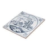 Carreau de céramique de conception biblique de (Côté)