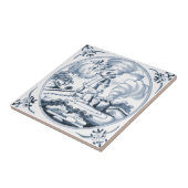 Carreau de céramique de conception biblique de (Côté)