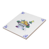 Carreau de céramique de conception de corbeille de (Côté)