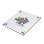 Carreau de céramique de conception de corbeille de (Côté)