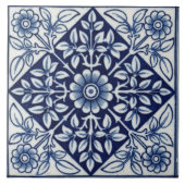 Carreau de céramique de conception vintage (Devant)