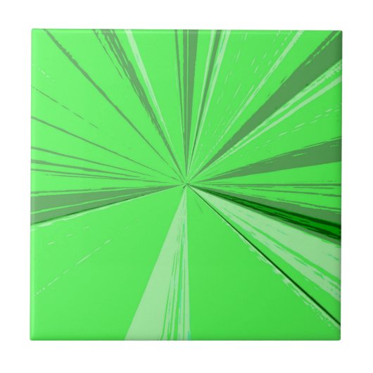 Carreau de céramique de disparaition vert (Devant)