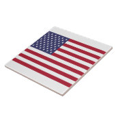 Carreau de céramique de drapeau américain (Côté)