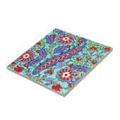 Carreau de céramique de la reproduction TR010 (Côté)