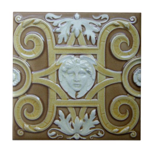 Carreau de céramique de la reproduction V0019 (Devant)