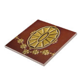 Carreau de céramique de la reproduction V0036 (Côté)