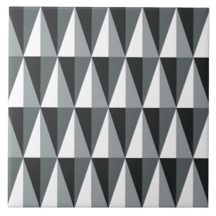 Carreau de céramique de motif de triangle grand