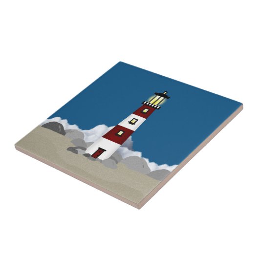 Carreau de céramique de phare (Côté)