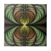 Carreau de céramique de plumage de faisan (Devant)