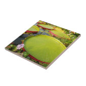 Carreau de céramique de protections de lis (Côté)