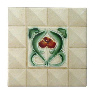 Carreau de céramique de reproduction de l'art déco