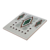 Carreau de céramique de reproduction de l'art déco (Côté)