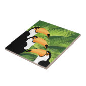 Carreau de céramique de toucan (Côté)