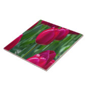 Carreau de céramique de tulipes (Côté)