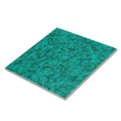 Carreau de céramique de turquoise (Côté)