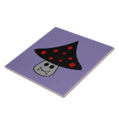 Carreau de céramique de vampire de champignon (Côté)