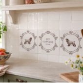 Carreau de céramique décoratif Cocker Spaniel