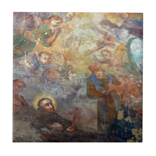 Carreau de céramique d'impression religieux (Devant)