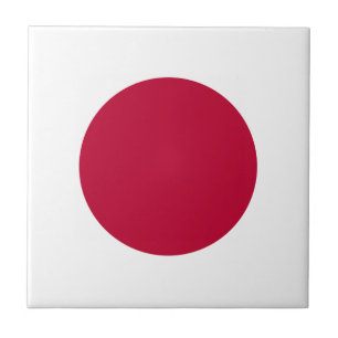 Carreau de céramique Drapeau du Japon