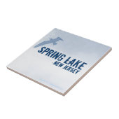 Carreau de céramique du NEW JERSEY de LAC de (Côté)