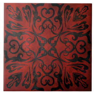 carreau de céramique élégant romantique mandala no