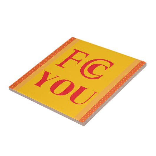 Carreau de céramique FCC YOU (Côté)