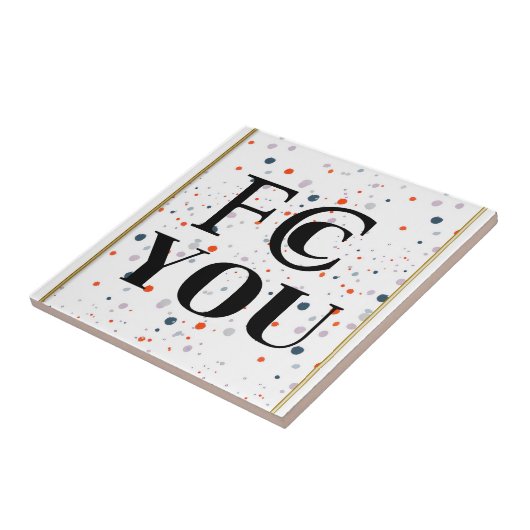 Carreau de céramique FCC YOU (Côté)