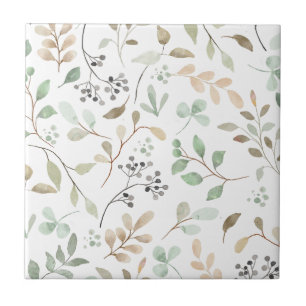 Carreau de céramique Feuilles de nature