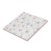 Carreau de céramique Fleur Floral (Côté)