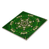 Carreau de céramique Fleurs de printemps (Côté)