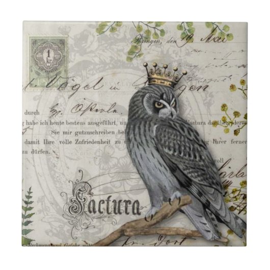Carreau de céramique - King Falcon (Devant)