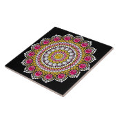 Carreau de céramique Mandala (Côté)
