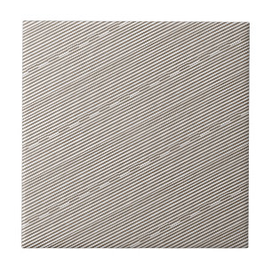 Carreau de céramique marron et blanc à rayures car