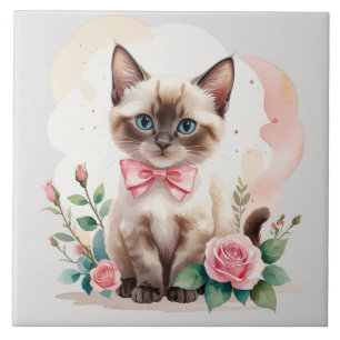 Carreau de céramique mignon