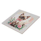 Carreau de céramique mignon (Côté)
