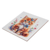 Carreau de céramique mignon (Côté)
