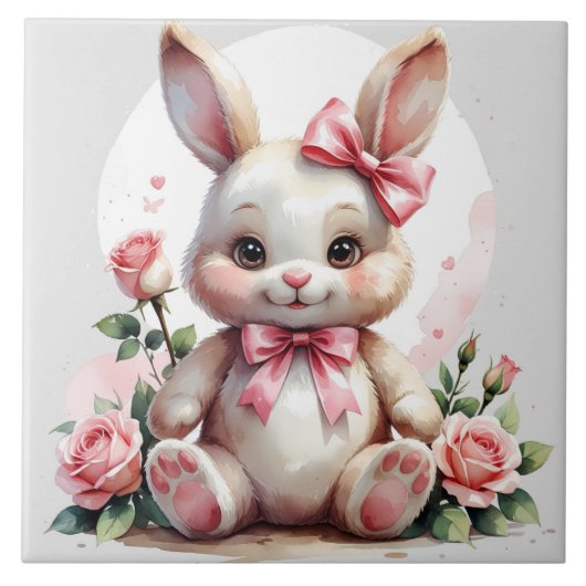 Carreau de céramique mignon (Devant)