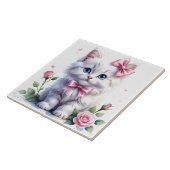 Carreau de céramique mignon (Côté)