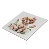 Carreau de céramique mignon (Côté)
