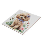 Carreau de céramique mignon (Côté)