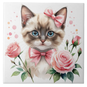 Carreau de céramique mignon