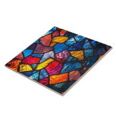 Carreau de céramique mosaïque (Côté)