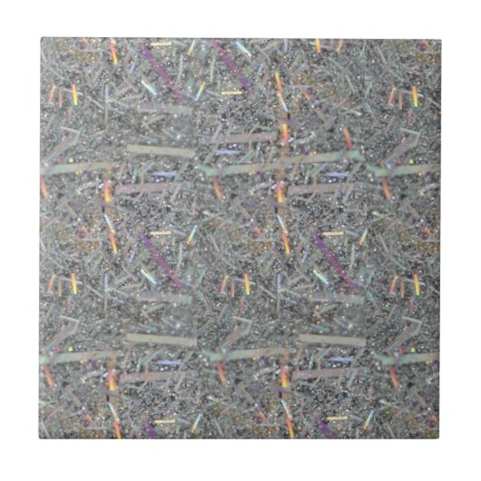 Carreau de céramique motif gris (Devant)