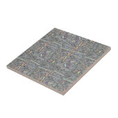 Carreau de céramique motif gris (Côté)