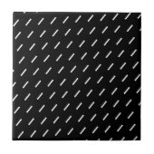 Carreau de céramique rayure noire et beige (Devant)