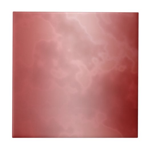 Carreau de céramique rouge marbré (Devant)