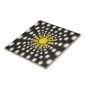 Carreau de céramique Soleil (Côté)