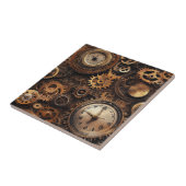 Carreau de céramique Steampunk vintage (Côté)