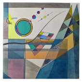 CARREAU DE CÉRAMIQUE - "Vert" - Wassily Kandinsky (Devant)