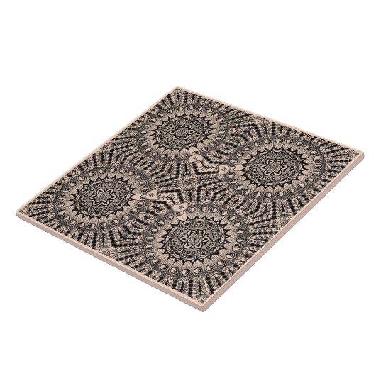 Carreau de céramique x4 "Phi" (Côté)